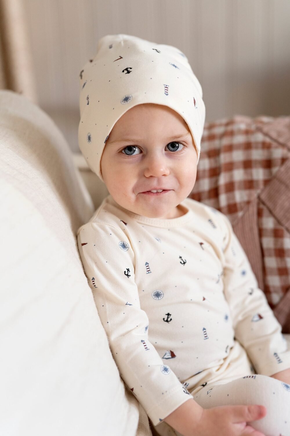 Cotton - Printed Nautical Collection - Beanies - Image 5