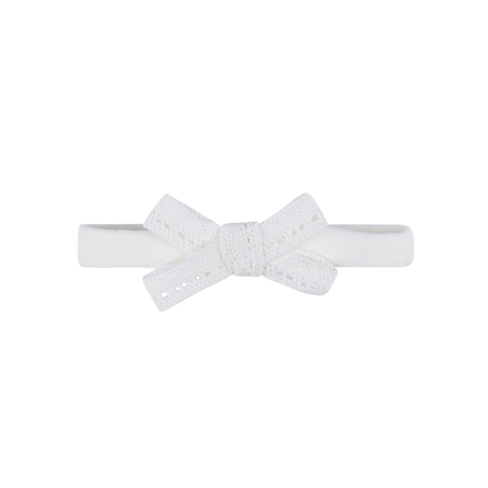 Lace Trim Pointelle Collection - Headband - Image 2