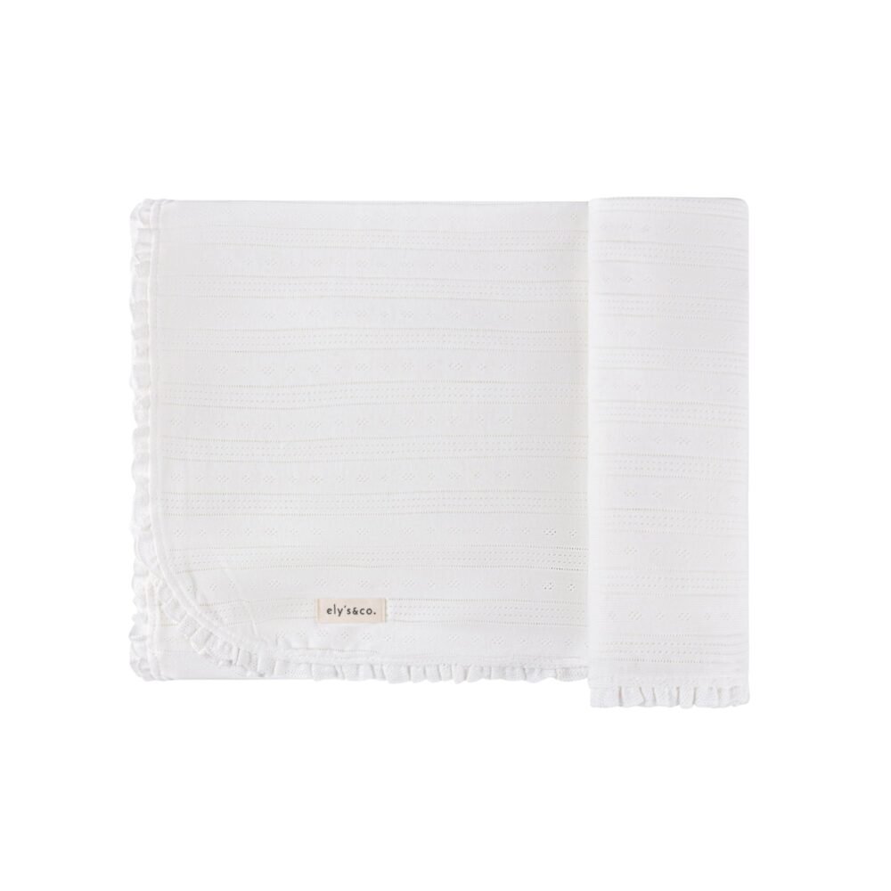 Pointelle Collection - Blanket - Image 2