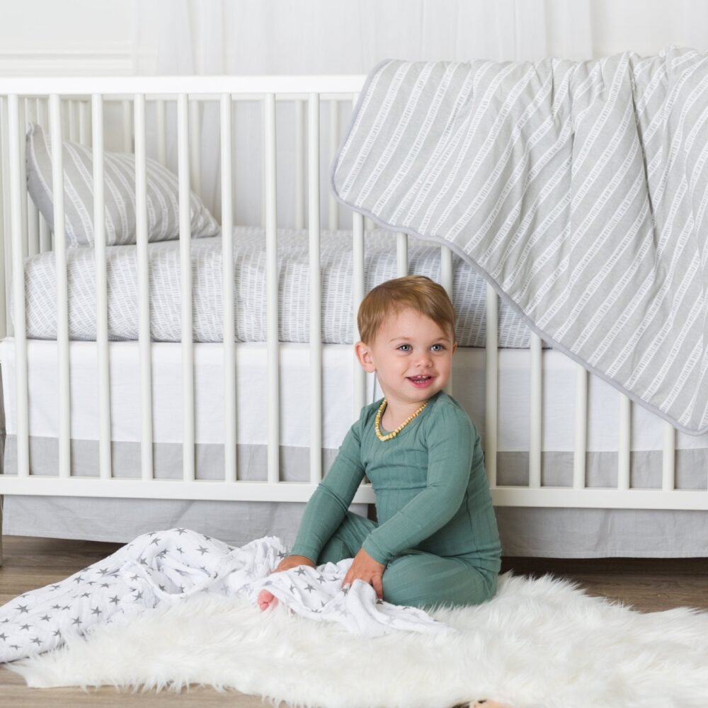 Four Piece Baby Crib Set - Image 5
