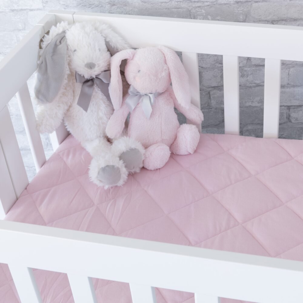 Quilted Waterproof Pack n Play | Portable Crib Sheet - Image 2